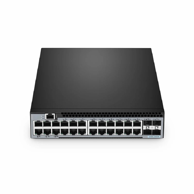 SFPS S5850C-12XMS2C, 12-Port Ethernet L3 Half-width Switch, 12 x 10Gb SFP+, 12 x 10GBase-T/Multi-Gigabit, with 2 x 100Gb QSFP28 Uplinks, AV over IP, Support MLAG SFPS