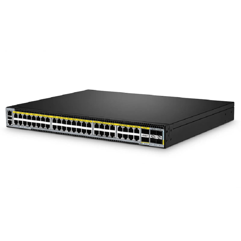 SFPS S5440-48MU, 48-Port Gigabit Ethernet L3 PoE++ Switch, 40 x 2.5Gb PoE++, 8 x 10Gb PoE++ Ports @2000W, with 4 x 25Gb SFP28 and 2 x 40Gb QSFP+ Uplinks, Support EVPN-VXLAN & MLAG SFPS