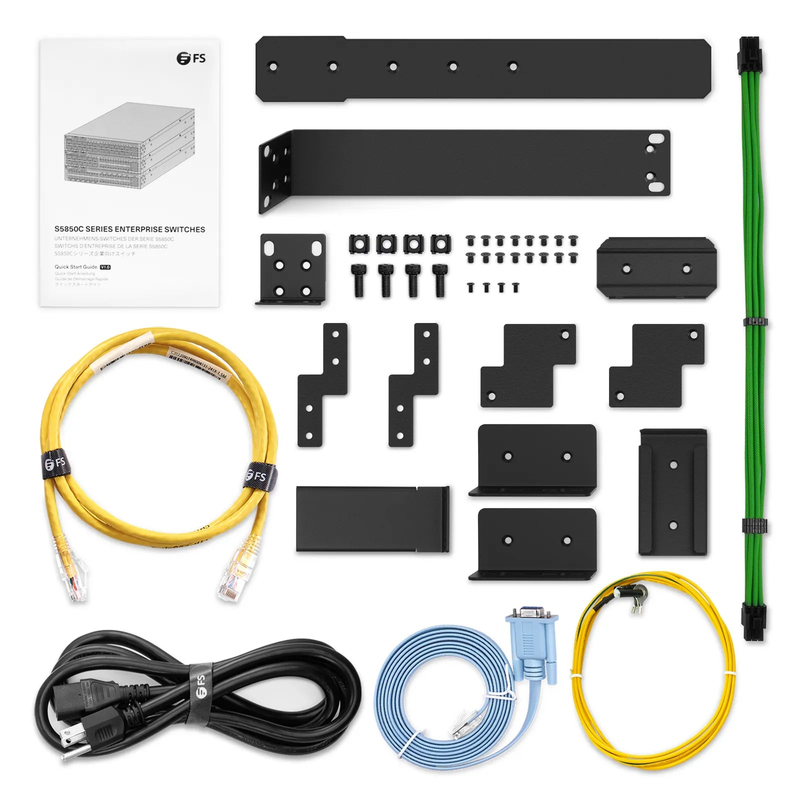 SFPS S5850C-24XMG2C, 24-Port Ethernet L3 Half-width Switch, 24 x 10GBase-T/Multi-Gigabit, with 2 x 100Gb QSFP28 Uplinks, AV over IP, Support MLAG SFPS