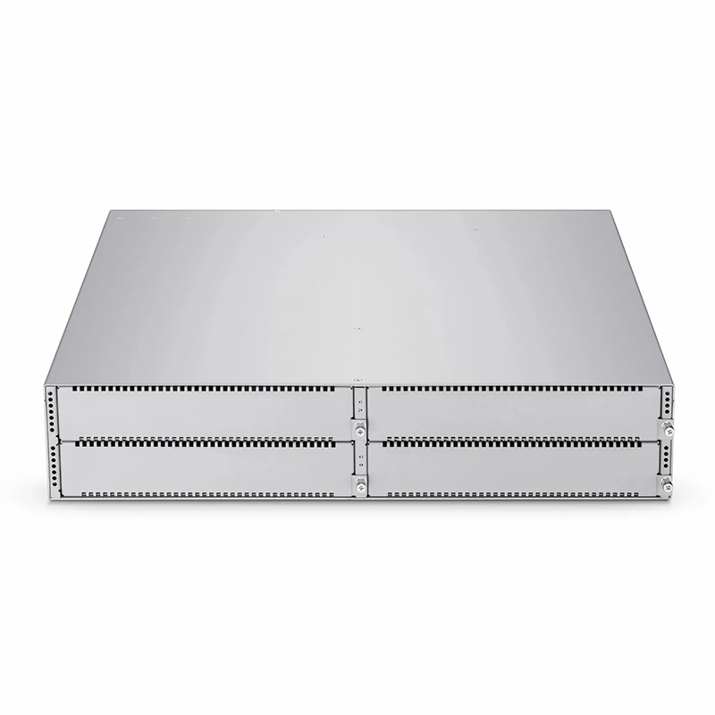 SFPS NC8200-4TD, 4-Slot 2U Ethernet L3 Data Center Chassis Switch Unloaded, with 4x 25/40/100Gb Line Cards, Support MLAG/Stacking, Broadcom Chip SFPS