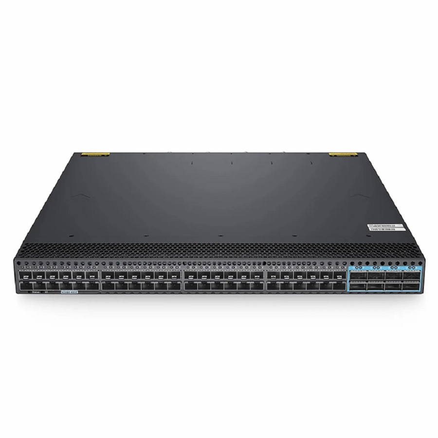 SFPS N5860-48SC, 48-Port Ethernet L3 Data Center Switch, 48 x 10Gb SFP+, with 8 x 100Gb QSFP28, Support MLAG/Stacking, Broadcom Chip, Dual AC PSUs, Front-to-Back Airflow SFPS