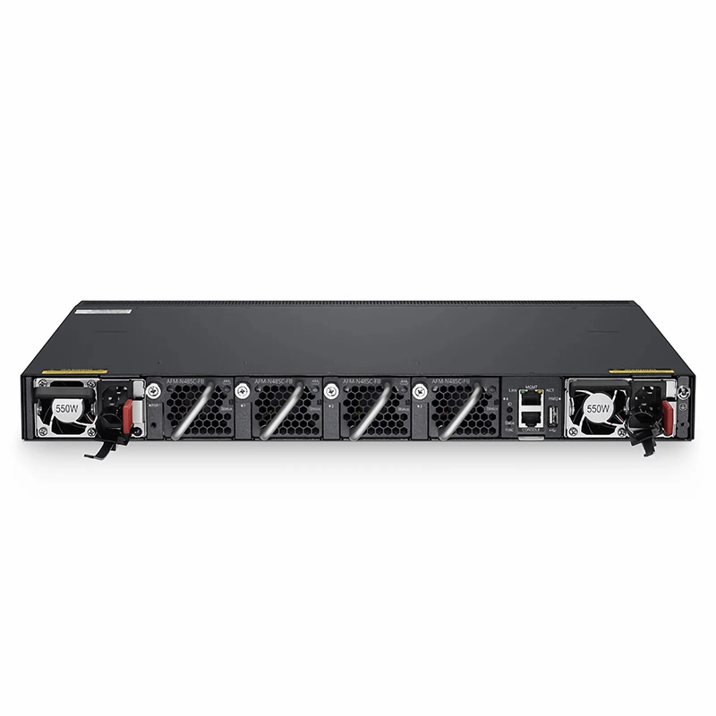 SFPS N5860-48SC, 48-Port Ethernet L3 Data Center Switch, 48 x 10Gb SFP+, with 8 x 100Gb QSFP28, Support MLAG/Stacking, Broadcom Chip, Dual AC PSUs, Front-to-Back Airflow SFPS