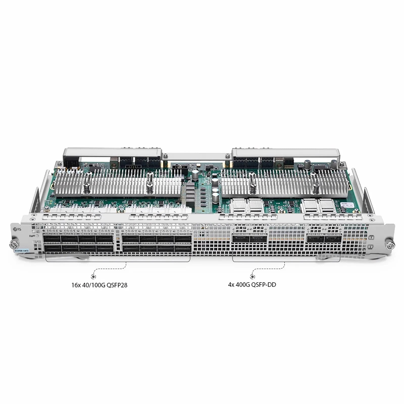 SFPS NC8400-16CD,16-Port 100Gb QSFP28 Line Card, with 4x400Gb QSFP-DD for Data Center Chassis Switch NC8400-4TH SFPS