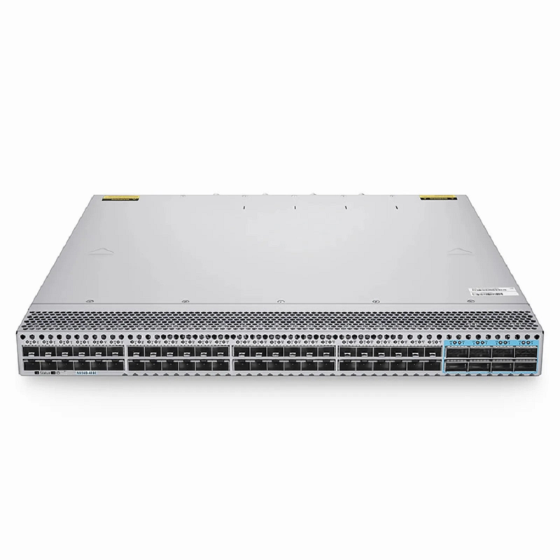 SFPS N8560-48BC, 48-Port Ethernet L3 Data Center Switch, 48 x 25Gb SFP28, with 8 x 100Gb QSFP28, Support MLAG/Stacking, Broadcom Chip, Front-to-Back Airflow SFPS