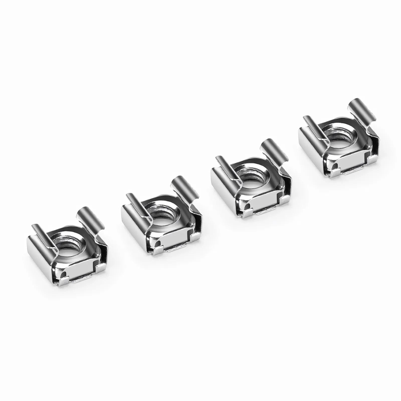 SFPS M6A16mm Model Screw and Nut, Nickel-plated, Silver, 50pcs/Pack SFPS