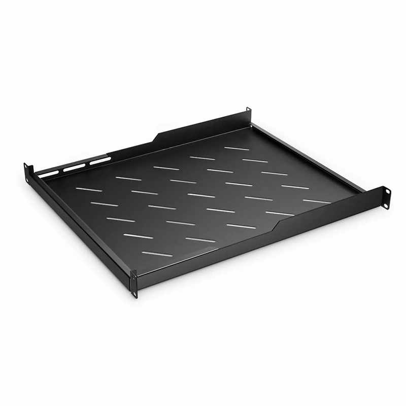 SFPS 1U 19'' Vented Cantilever Fixed Shelf, SPCC, 21"(550mm) Deep, 132lbs (60kg) Capacity SFPS