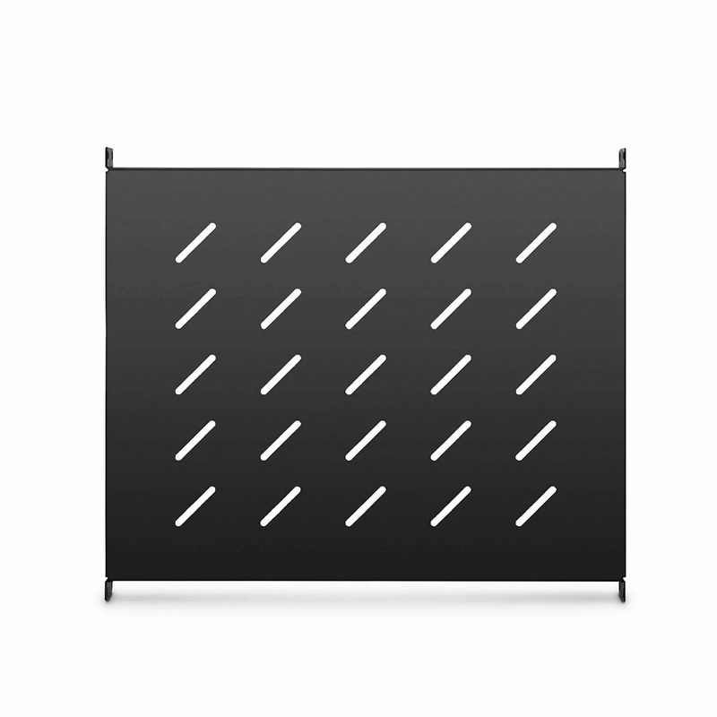 SFPS 1U 19'' Vented Cantilever Fixed Shelf, SPCC, 21"(550mm) Deep, 132lbs (60kg) Capacity SFPS