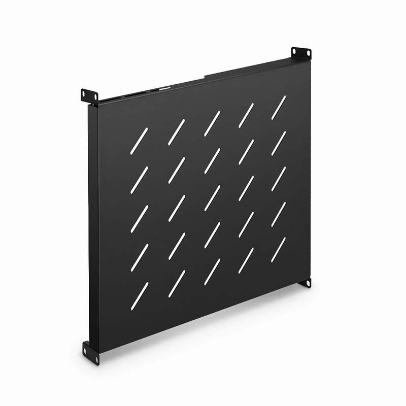 SFPS 1U 19'' Vented Cantilever Fixed Shelf, SPCC, 21"(550mm) Deep, 132lbs (60kg) Capacity SFPS