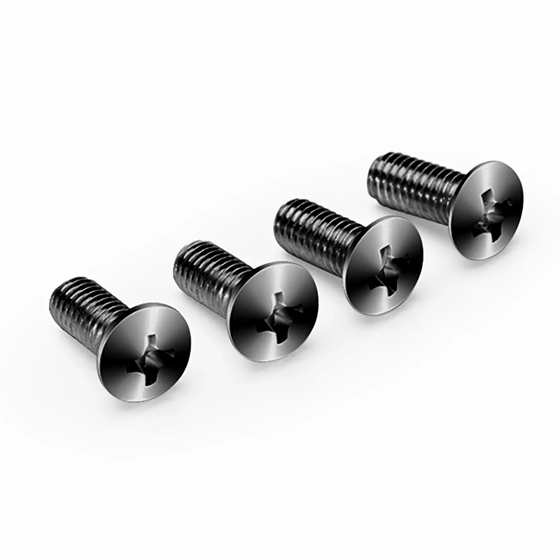 SFPS M6A20mm Screw and Nut, Zinc-plated, Black, 50pcs/Pack SFPS