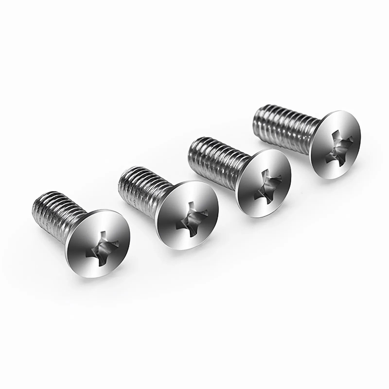 SFPS M5A16mm Model Screw and Nut, Nickel-plated, Silver, 50pcs/Pack SFPS