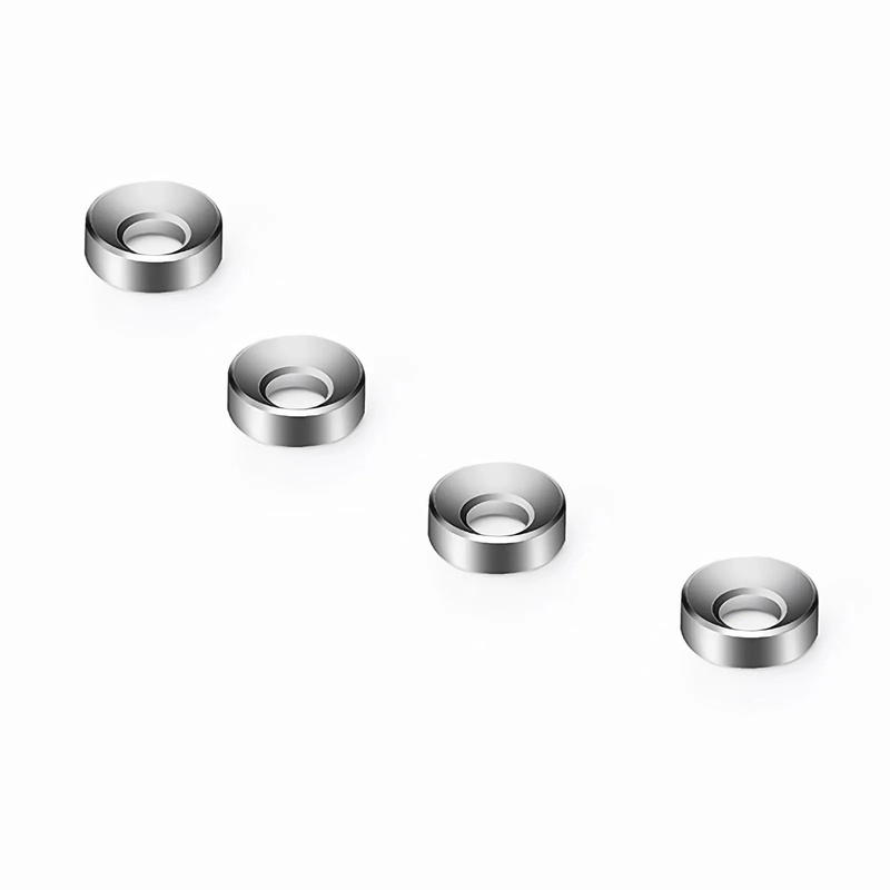 SFPS M5A16mm Model Screw and Nut, Nickel-plated, Silver, 50pcs/Pack SFPS