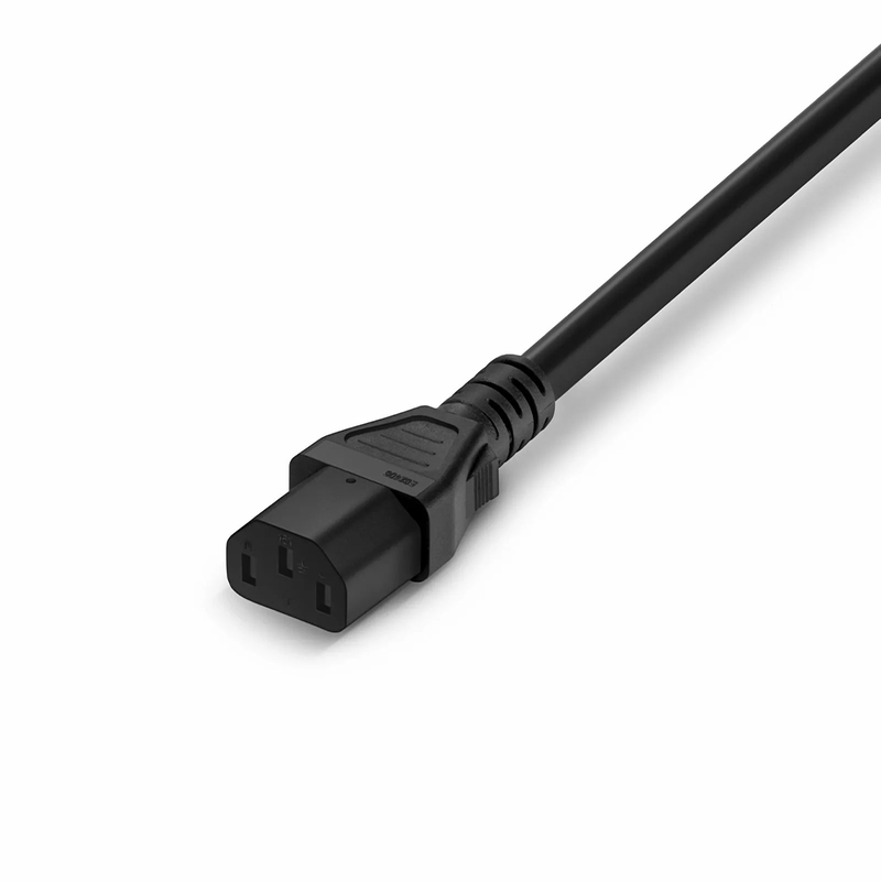 SFPS 3ft (0.9m) IEC60320 C20 to IEC60320 C13 14AWG 250V/15A Power Cord, Black SFPS