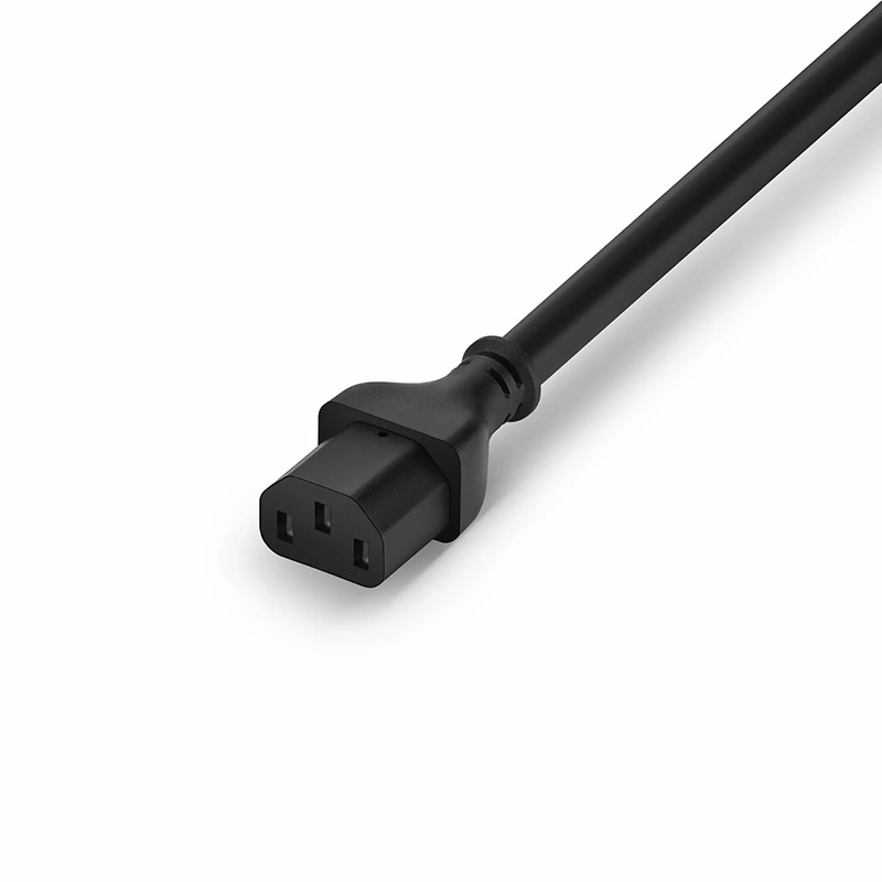 SFPS 3ft (0.9m) NEMA 5-15P to IEC60320 C13 16AWG 125V/10A Power Cord, Black SFPS