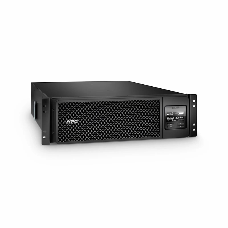 SFPS APC® Smart-UPS On-Line 5400VA Rackmount 3U UPS, 2x L6-20R+2x L6-30R NEMA Outlets, Network Card+SmartSlot and 1 Backup Battery Included SFPS