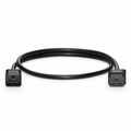 SFPS 4ft (1.2m) IEC60320 C20 to IEC60320 C19 12AWG 250V/20A Power Extension Cord, Black SFPS