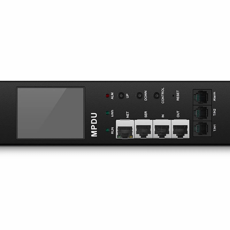 SFPS 21.06kW 3-Phase 32A/380V Monitored Rack PDU, 36 x C13 & 6 x C19 Outlets, IEC309 32 A 3P + N + E Plug, 10ft Cord, 0U Vertical SFPS