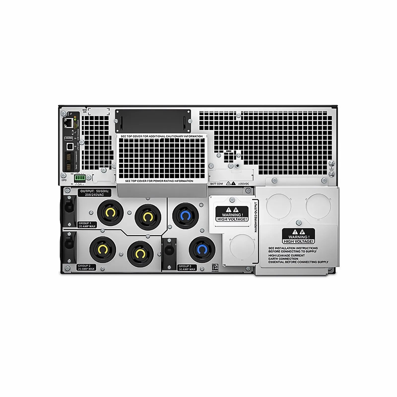 SFPS APC® Smart-UPS On-Line 10000VA/10000W Rackmount 6U UPS, 4x L6-20R+2x L6-30R NEMA Outlets, Network Card+SmartSlot and 1 Backup Battery Included SFPS