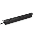 SFPS 1.20kW Single-Phase 10A/120V Basic Rack PDU, 8 x C13 Outlets, IEC320 C14 Plug, 10ft Cord, 1U Rack-Mount SFPS