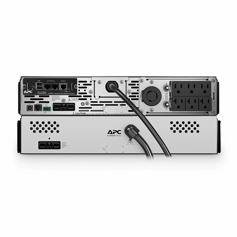 SFPS APC® Smart-UPS X 3000VA Rack/tower Convertible UPS, 3x 5-15R+3x 5-20R+1x L5-30R NEMA Outlets, NMC and 1 Backup Battery Included SFPS