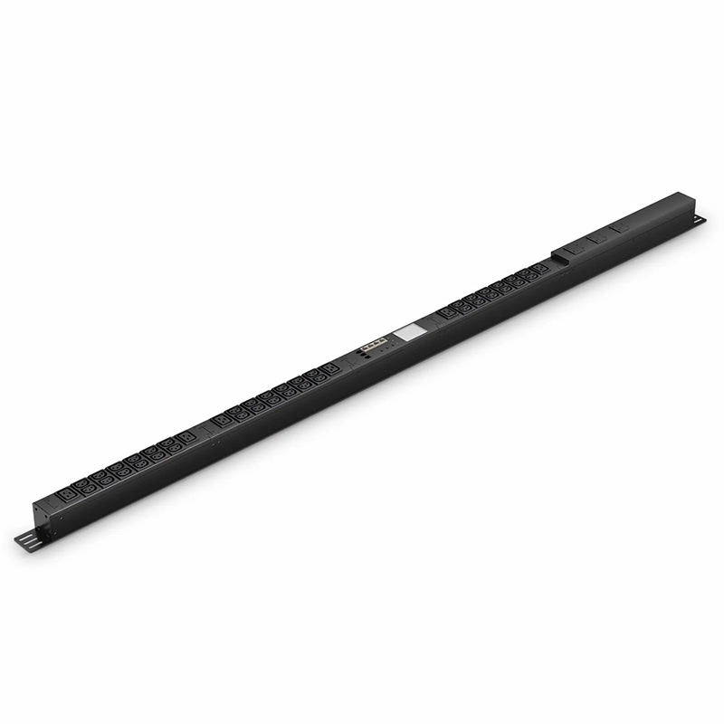 SFPS 21.06kW 3-Phase 32A/380V Monitored Rack PDU, 36 x C13 & 6 x C19 Outlets, IEC309 32 A 3P + N + E Plug, 10ft Cord, 0U Vertical SFPS