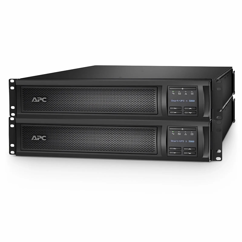 SFPS APC® Smart-UPS X 3000VA Rack/tower Convertible UPS, 8x C13+1x C19 IEC Outlets™Network Card and 1 Backup Battery Included SFPS