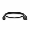 SFPS 3ft (0.9m) NEMA 5-15P to IEC60320 C13 16AWG 125V/10A Power Cord, Black SFPS