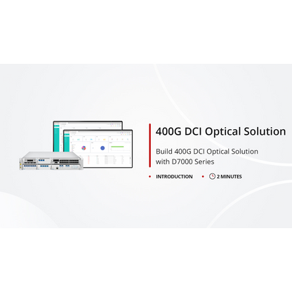 SFPS 400G DWDM Tunable CFP2 DCO 80km DOM Duplex LC/UPC SMF Coherent Optical Module, Used with D7000 Series SFPS