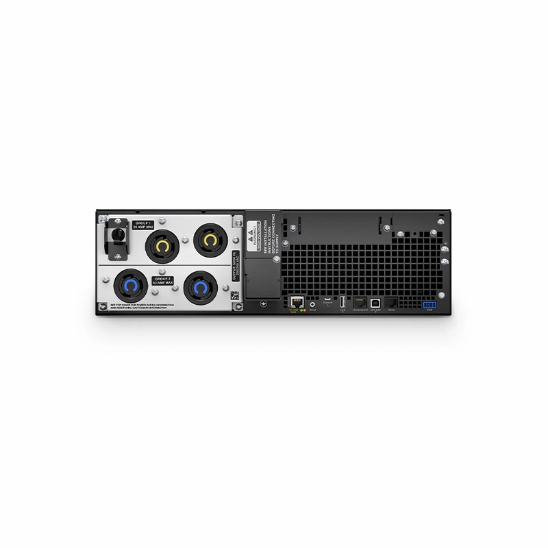 SFPS APC® Smart-UPS On-Line 5400VA Rackmount 3U UPS, 2x L6-20R+2x L6-30R NEMA Outlets, Network Card+SmartSlot and 1 Backup Battery Included SFPS