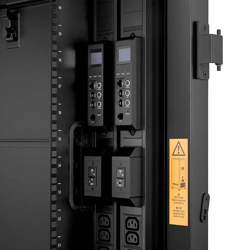 SFPS 7.36kW Single-Phase 32A/230V Monitored Rack PDU, 36 x C13 & 6 x C19 Outlets, IEC 309 32A 2P+E Plug, 10ft Cord, 0U Vertical SFPS