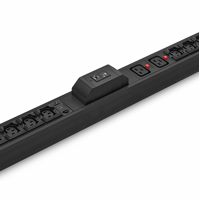 SFPS 7.36kW Single-Phase 32A/230V Basic Rack PDU, 20 x C13 & 4 x C19 Outlets, IEC309 32A 2P + E Plug, 10ft Cord, 0U Vertical SFPS