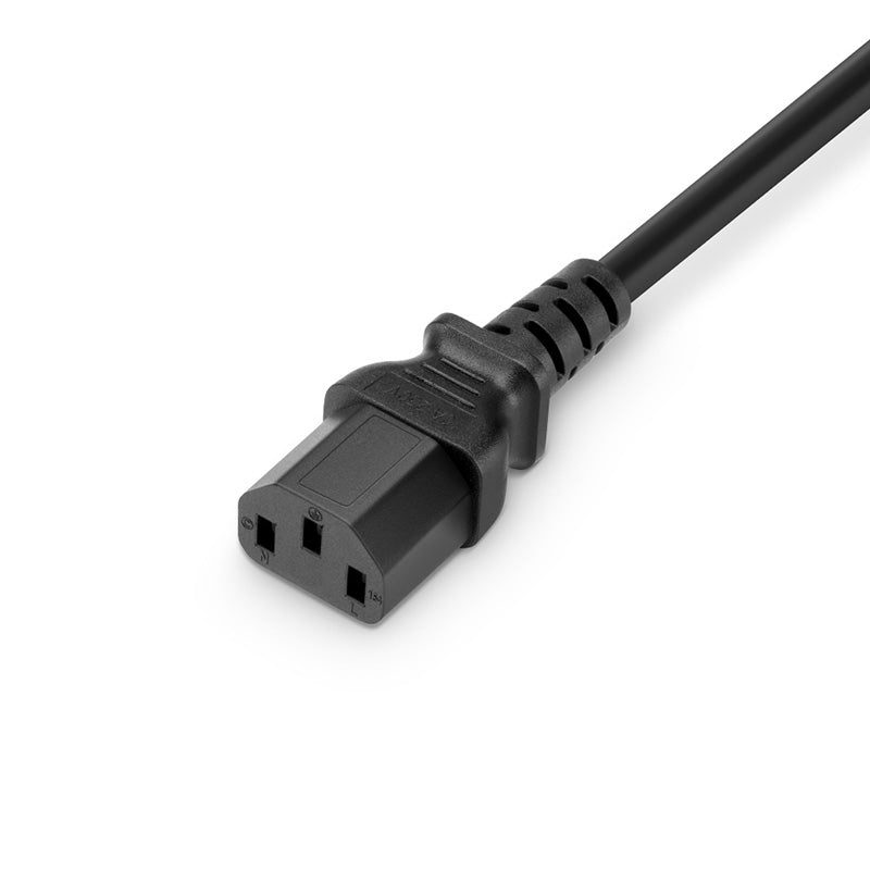 SFPS 2ft (0.6m) AS/NZS 3112 Australia to IEC60320 C13 3 x 1.0mmA² 250V/10A Power Cord, Black SFPS