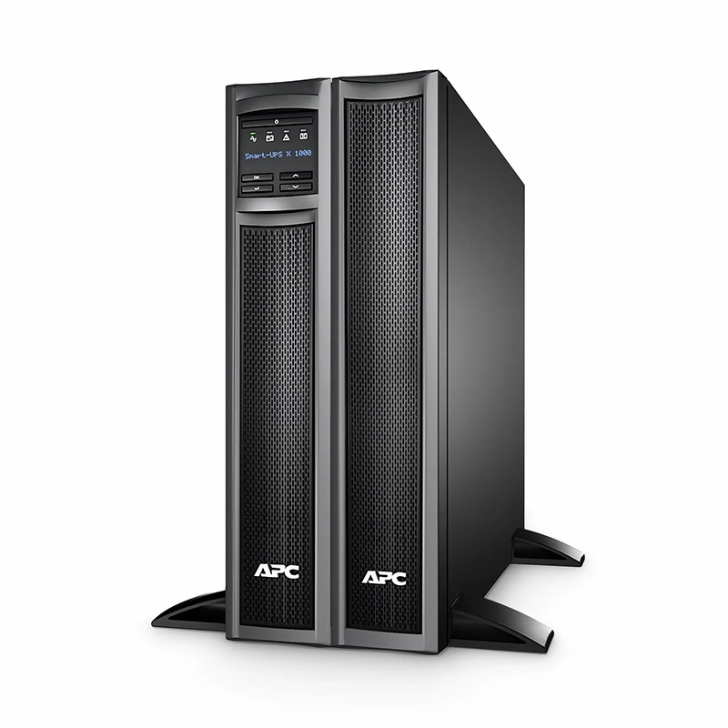 SFPS APC® Smart-UPS X 1000VA Rack/tower Convertible UPS, 8x 5-15R NEMA Outlets, SmartConnect port and 1 Backup Battery Included SFPS