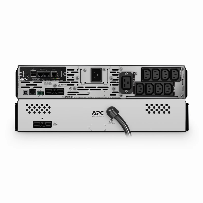 SFPS APC® Smart-UPS X 3000VA Rack/tower Convertible UPS, 8x C13+1x C19 IEC Outlets™Network Card and 1 Backup Battery Included SFPS