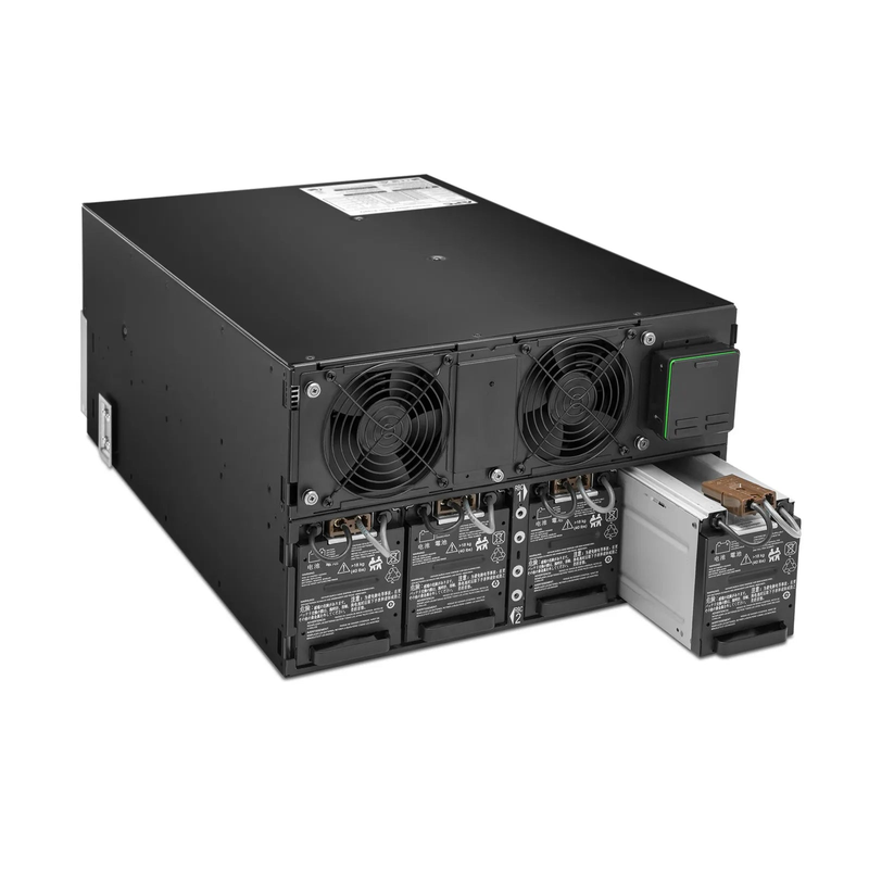 SFPS APC Smart-UPS On-line, 8kVA/8kW, 208V, 4 x L6-20R & 2 x L6-30R NEMA Outlets, Network Card & SmartSlot, 4 Replaceable Battery Modules Included, Rack 6U/Tower Convertible SFPS