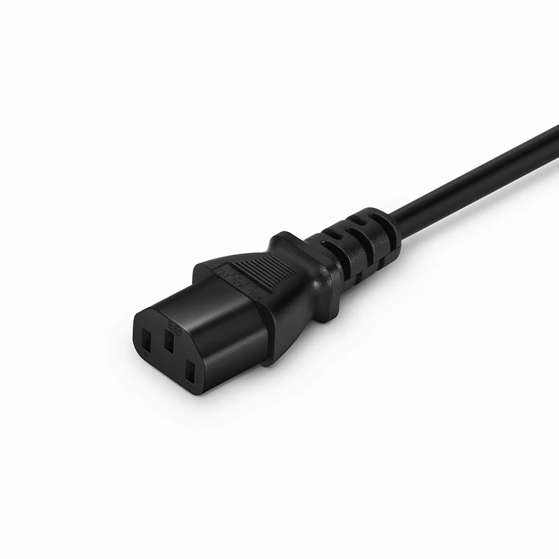 SFPS 6ft (1.8m) BS 1363 to IEC60320 C13 3 x 0.75mmA² 250V/10A Power Cord, Black SFPS