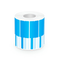 SFPS 1.02in.W x 3.31in.L Printable P-Flag Label, PET, Reel, Blue, 500Labels/Roll SFPS
