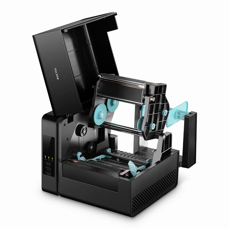 SFPS Postek E300i Commercial Label Printer with HEATA, 4.5" Color LCD Touch Screen, 300dpi, 4ips Print Speed SFPS
