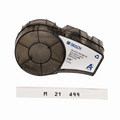 SFPS 0.375in.W x 192in.L Collapse Nylon Labels with Ribbon for M210 and M211 Printers, Black on White SFPS