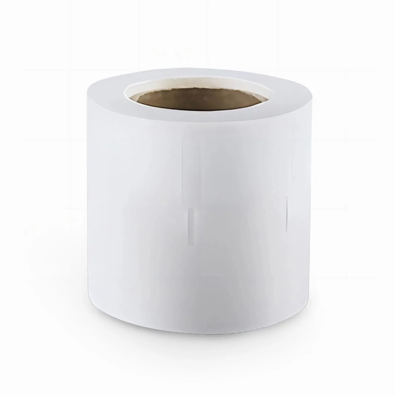 SFPS 0.75in.H x 1.75in.W Printable Self-laminating Labels, PET, White, 500Labels/Roll SFPS