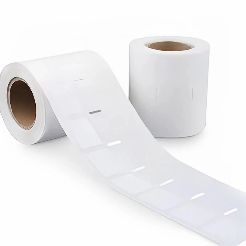 SFPS 0.75in.H x 1.75in.W Printable Self-laminating Labels, PET, White, 500Labels/Roll SFPS