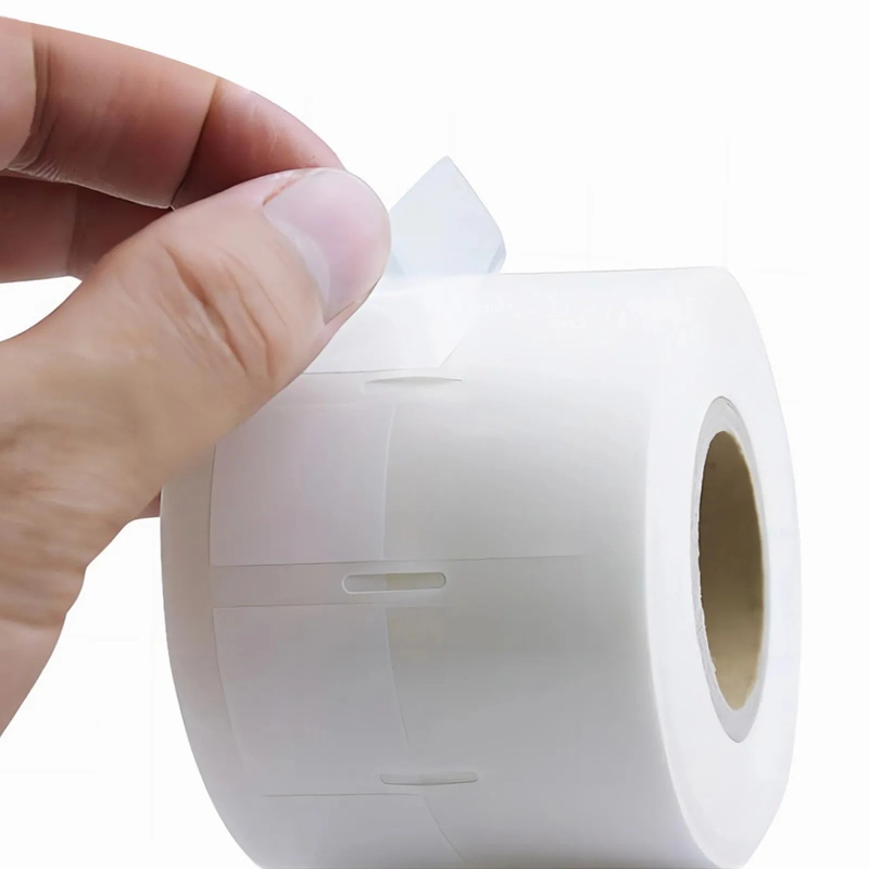 SFPS 0.75in.H x 1.75in.W Printable Self-laminating Labels, PET, White, 500Labels/Roll SFPS