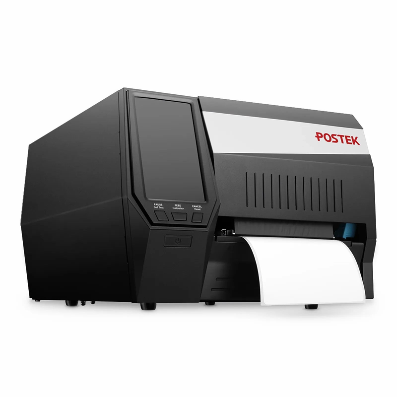 SFPS Postek GX3 Industrial Label Printer with HEATA, 4.5" Color LCD Touch Screen, 300dpi, 8ips Print Speed SFPS