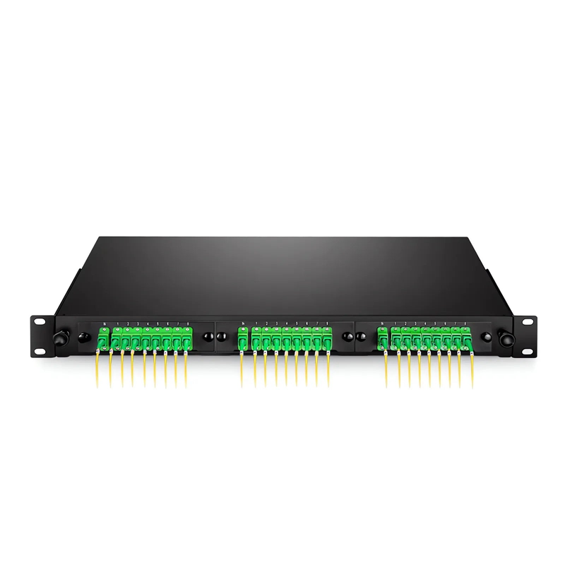 SFPS 1U Slide-Out Rack Mount LGX Fiber Enclosure Unloaded, Holds up to 3 LGX Cassette PLC Splitter SFPS