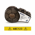 SFPS 0.5in.W x 252in.L Panel/Surface Labels with Ribbon for M210 and M211 Printers, Continuous Label/Cartridge, Black on Yellow SFPS