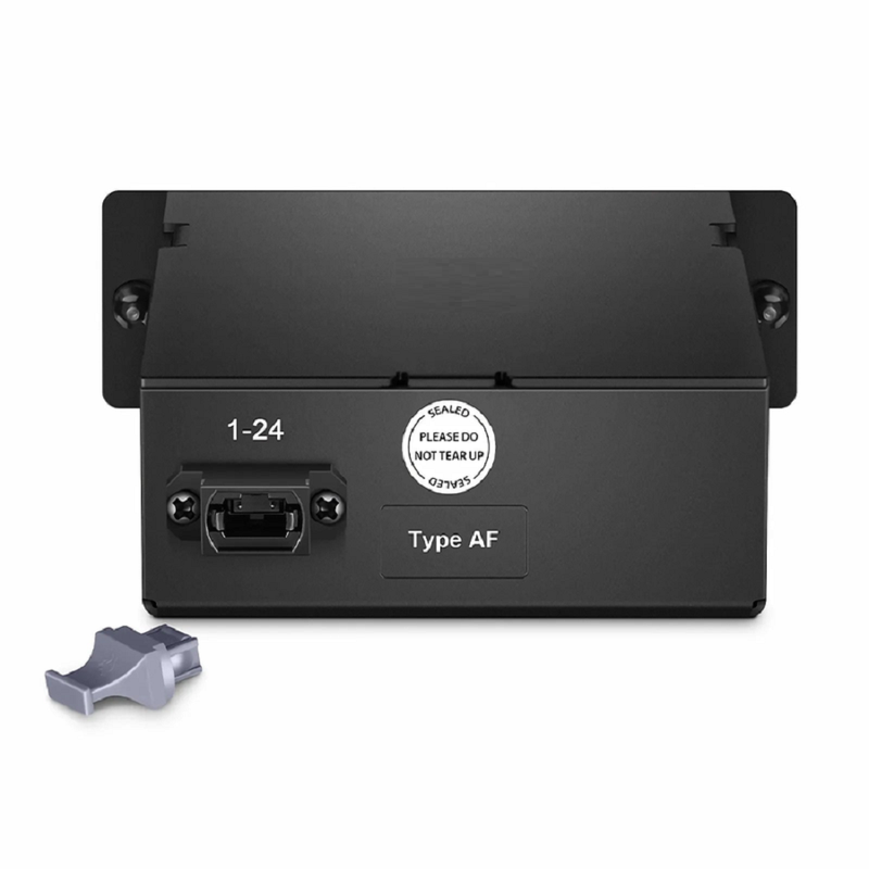 SFPS FHDA MTP®-LC Cassette, OM5 Multimode, Type A, 24 Fibers, MTP®-24 (Male) to 12 x LC Duplex, 0.35dB Max. SFPS