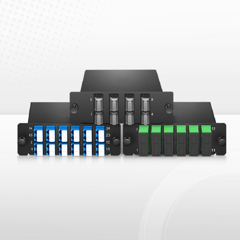 SFPS FHDA LC Splice Cassette with Pigtails, 24 Fibers OS2 Single Mode,12 x LC UPC Duplex (Blue), 0.3dB Max. SFPS