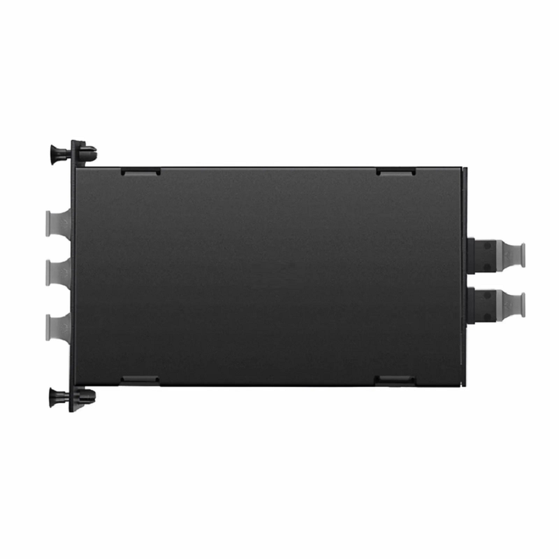 SFPS FHDA MTP®-MTP® Conversion Cassette, 2 x MTP®-12 (Male) to 3 x MTP®-8 (Male), 24 Fibers, OM5 Multimode, Universal, 0.35dB Max. SFPS