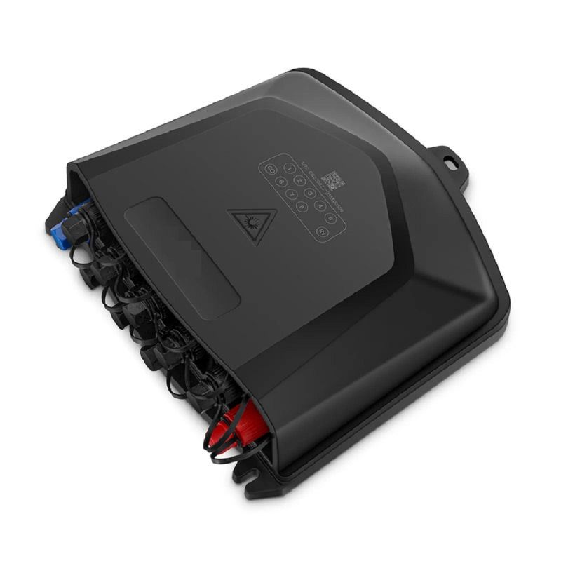 SFPS Fully Pre-Terminated End Box for Quick ODN, 9 ports, Hot-Melting (Non-open), 1x 8 splitter, SC Hardened Adapter, Insertion Loss 10.8dB, Return Loss 55dB, PP+GF, IP68, Wall/Pole/Aerial, Indoor/Outdoor