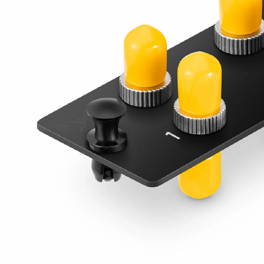 SFPS FHDA Fiber Adapter Panel, 6 Fibers OM3/OM4 Multimode, 6 x ST Simplex (Plated) Adapter, Ceramic Sleeve SFPS