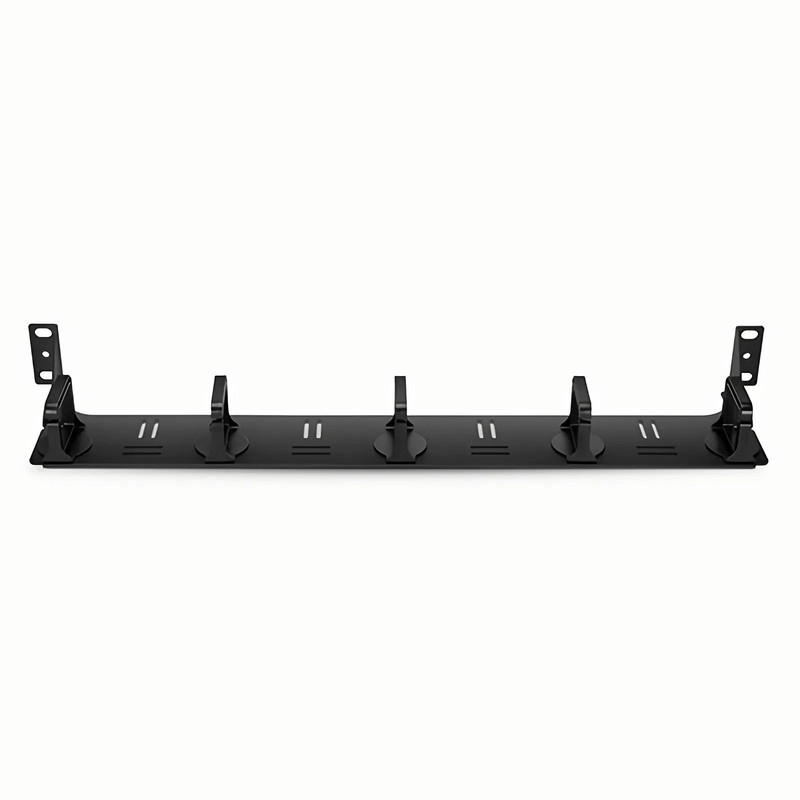 SFPS FHDA High Density 1U Rack Mount Blank Enclosure Unloaded, Detachable Cable Management Lacer Panel and Bar, Holds up to 4 x FHDA Panels, 144 Fibers (LC) SFPS
